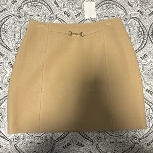 US 4 Tan H&M Skirt